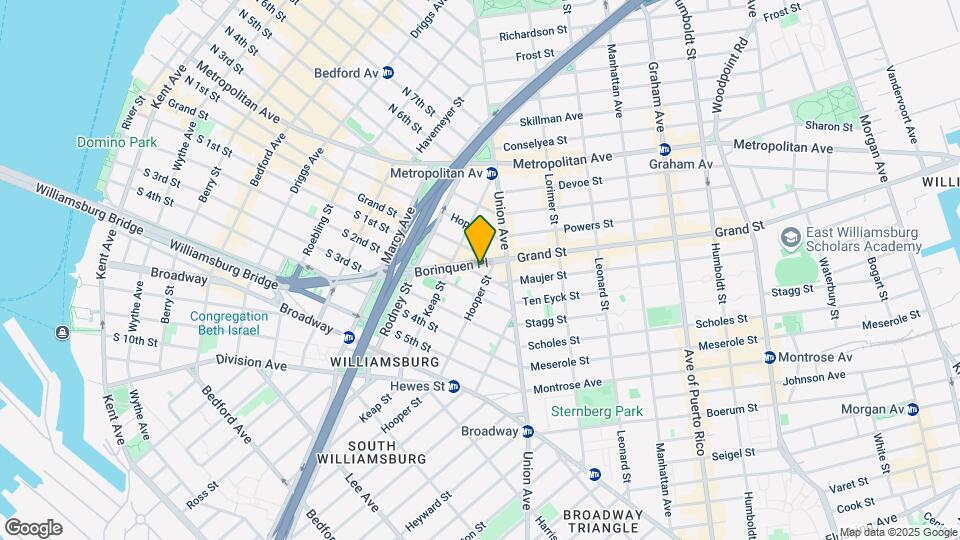 377 S 1st St Map and Location Details