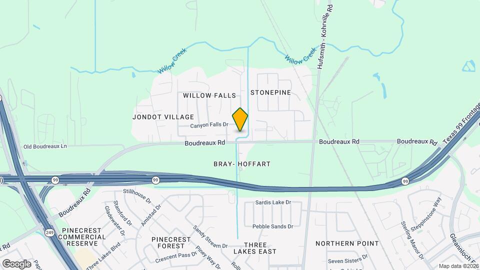 20003 Mammoth Falls Dr Map and Location Details