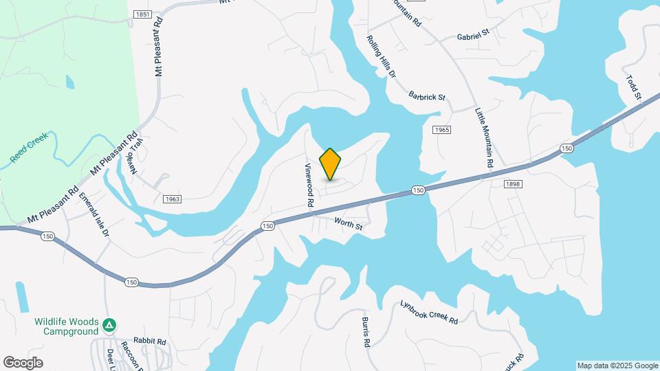 7109 Brookview Ln Map and Location Details