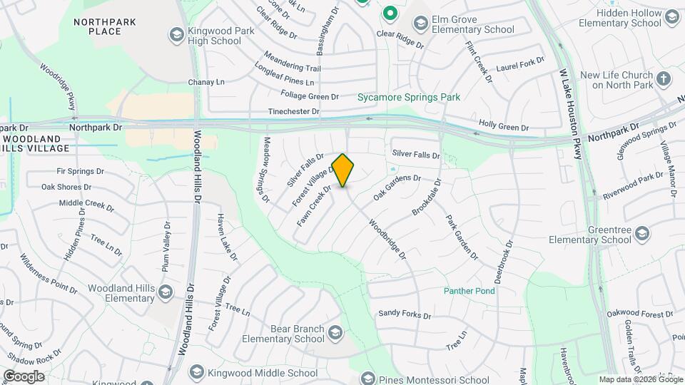 4115 Woodbridge Dr Map and Location Details
