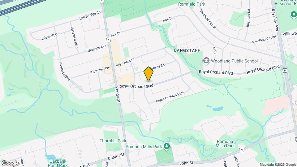 44 Royal Orchard Blvd Map and Location Details