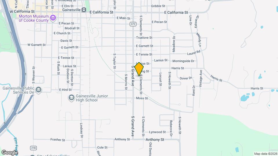 919 S Clements St Map and Location Details