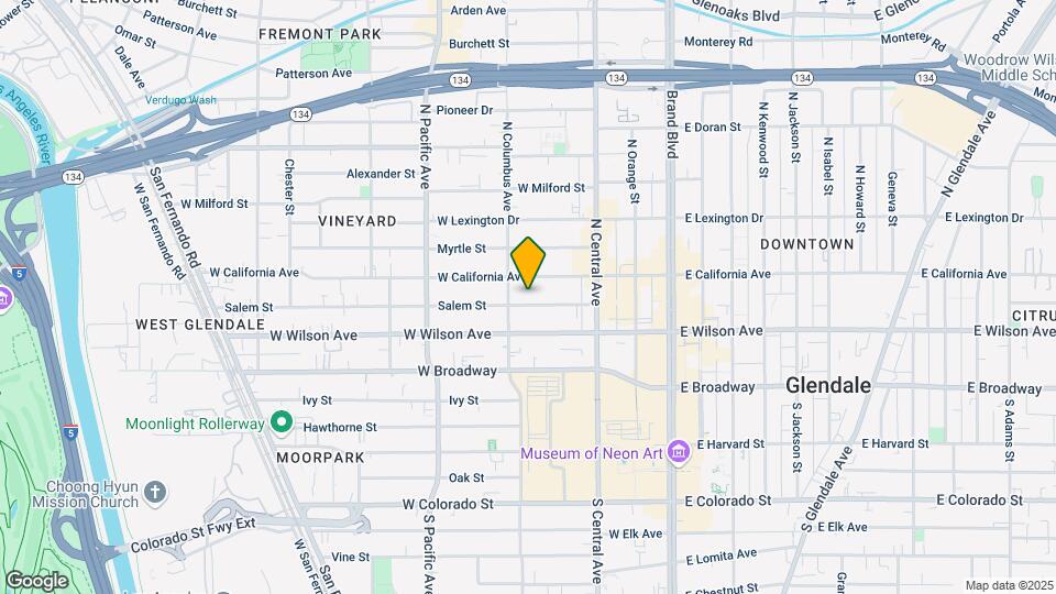 361 Salem St Map and Location Details