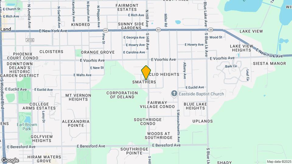 440 S Hill Ave Map and Location Details