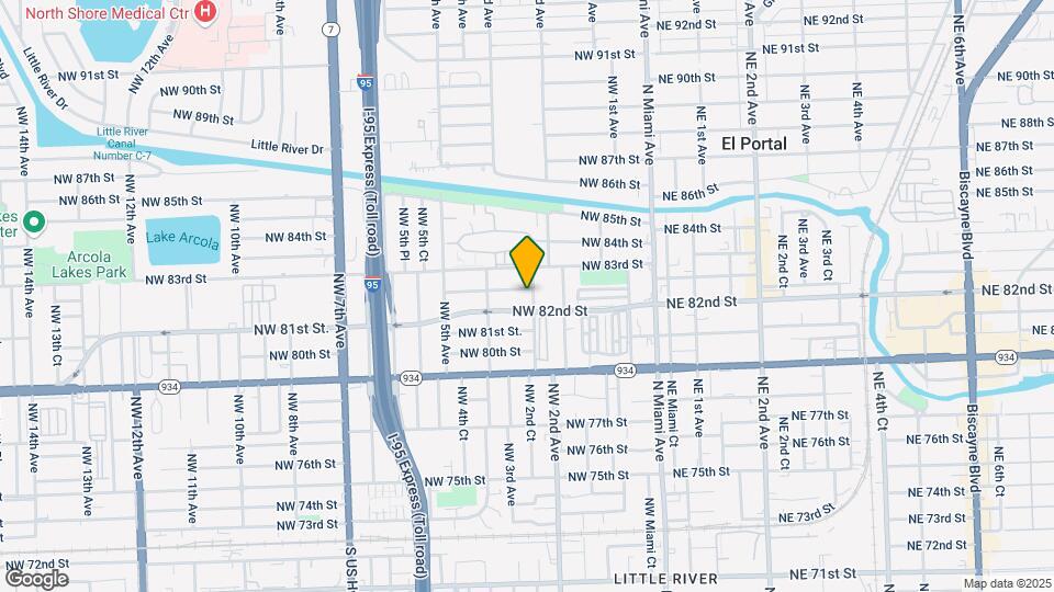 250 NW 82nd Terrace-Unit -2 Map and Location Details