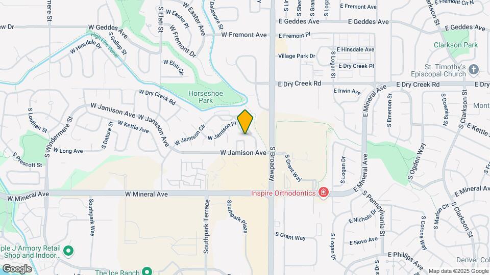 215 West Jamison Court Map and Location Details