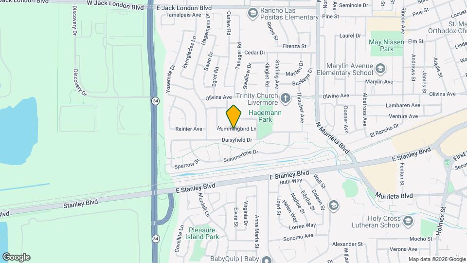 439 Hummingbird Ln Mapa y Detalles de la Ubicación