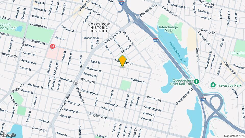 335 Snell St Mapa y Detalles de la Ubicación