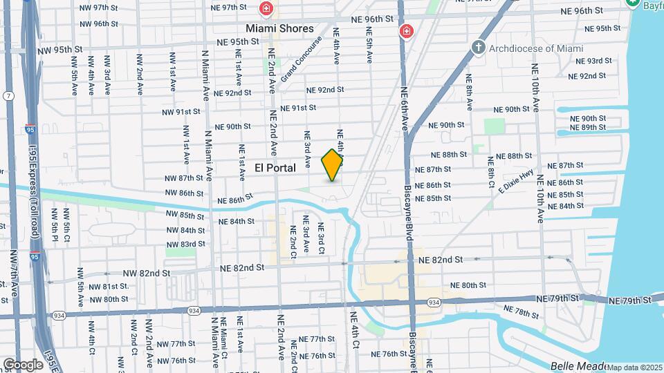 360 NE 86th St Map and Location Details