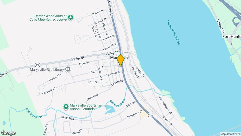 212 S State Rd Map and Location Details