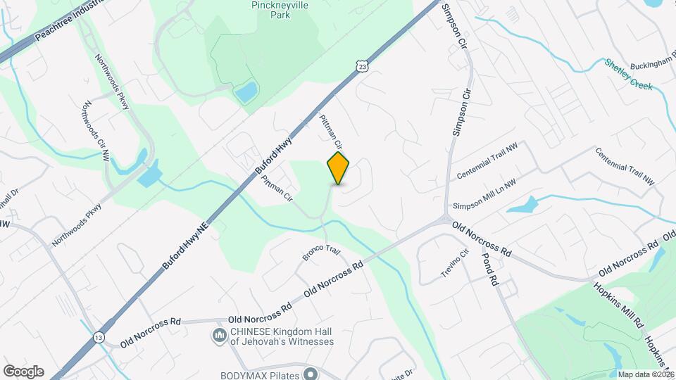 2504 Havasu Trace NW Map and Location Details