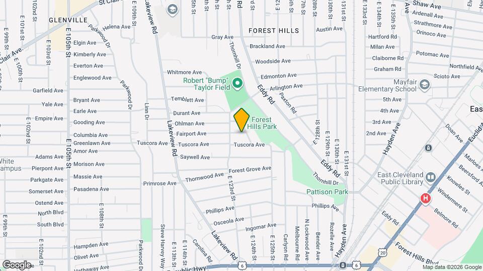 12322 Fairport Ave Map and Location Details