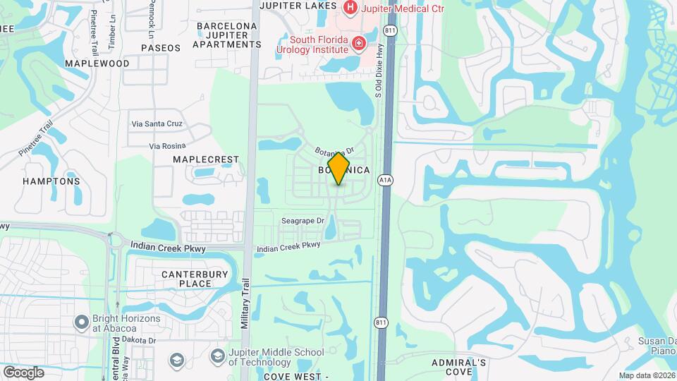 203 E Thatch Palm Cir Map and Location Details