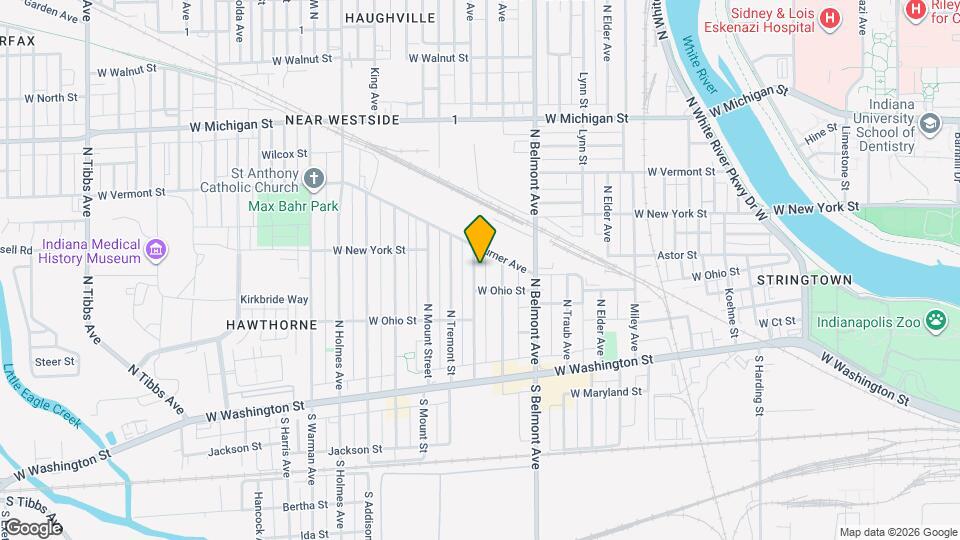 261 N PERSHING AVE Map and Location Details