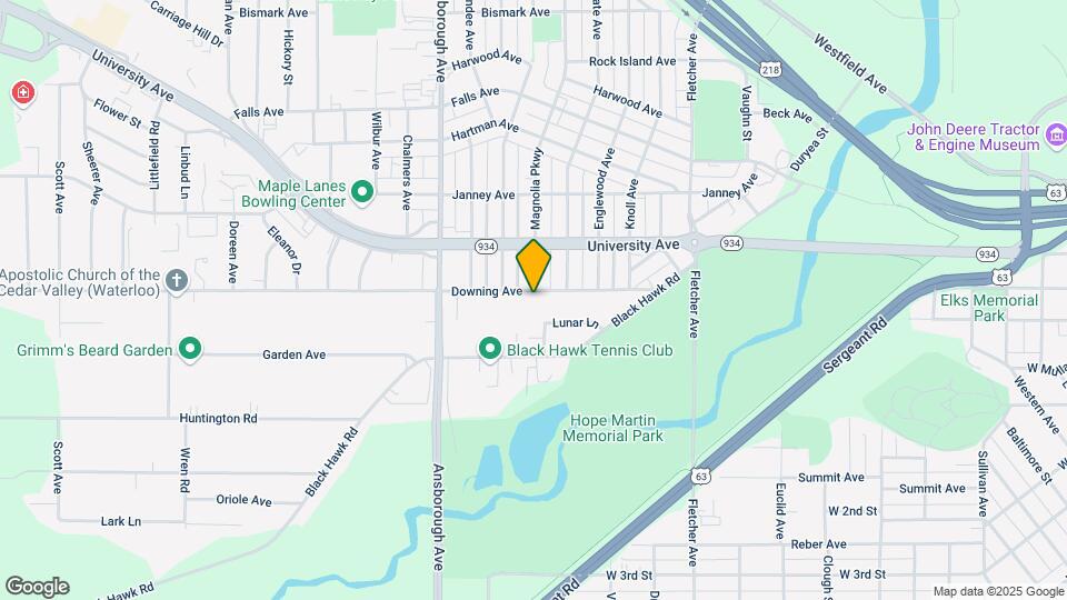 527 Downing Ave, Unit 3 Map and Location Details
