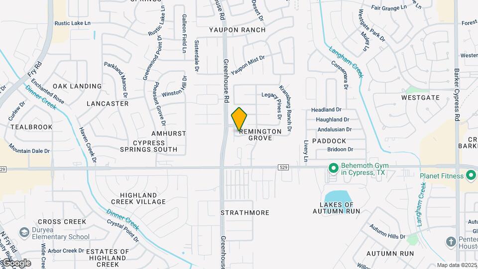 19138 Larkspur Hills Dr Map and Location Details