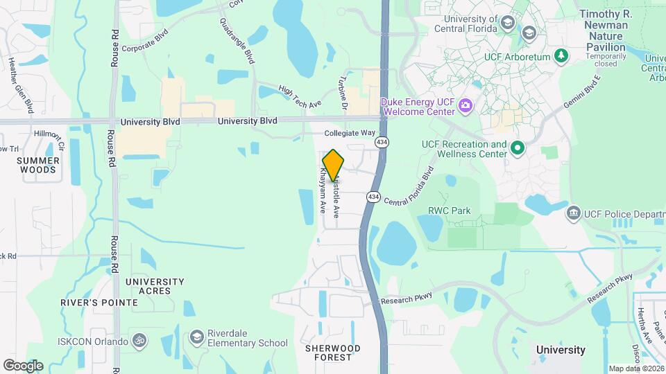 3666 Aristotle Ave Map and Location Details