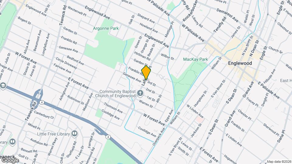 197 Lafayette Pl, Unit D3 Mapa y Detalles de la Ubicación