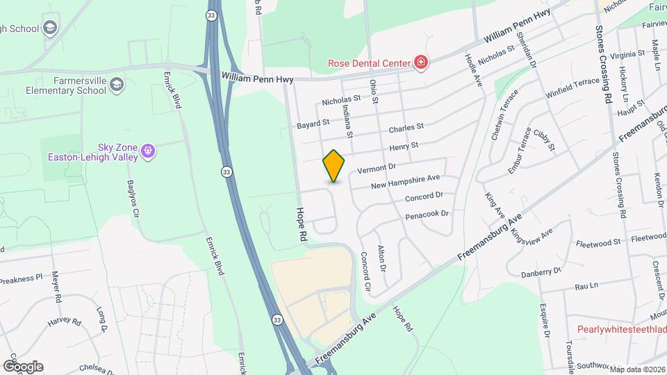 2879 Hope Ridge Dr Map and Location Details