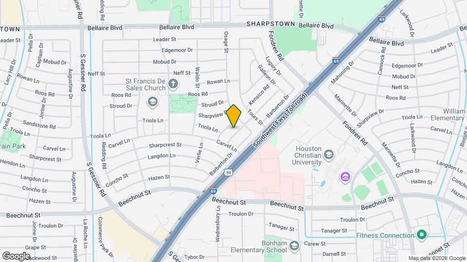 7718 Romney Rd Map and Location Details