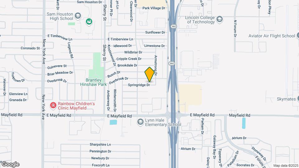 2417 Springridge Dr Map and Location Details