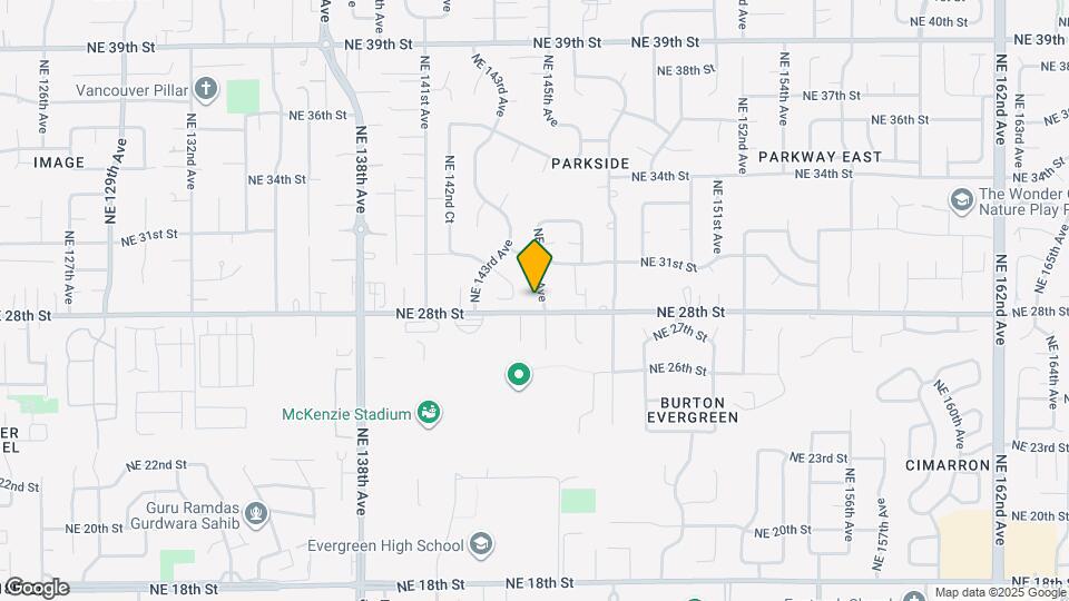 2806 NE 145th Ave Map and Location Details