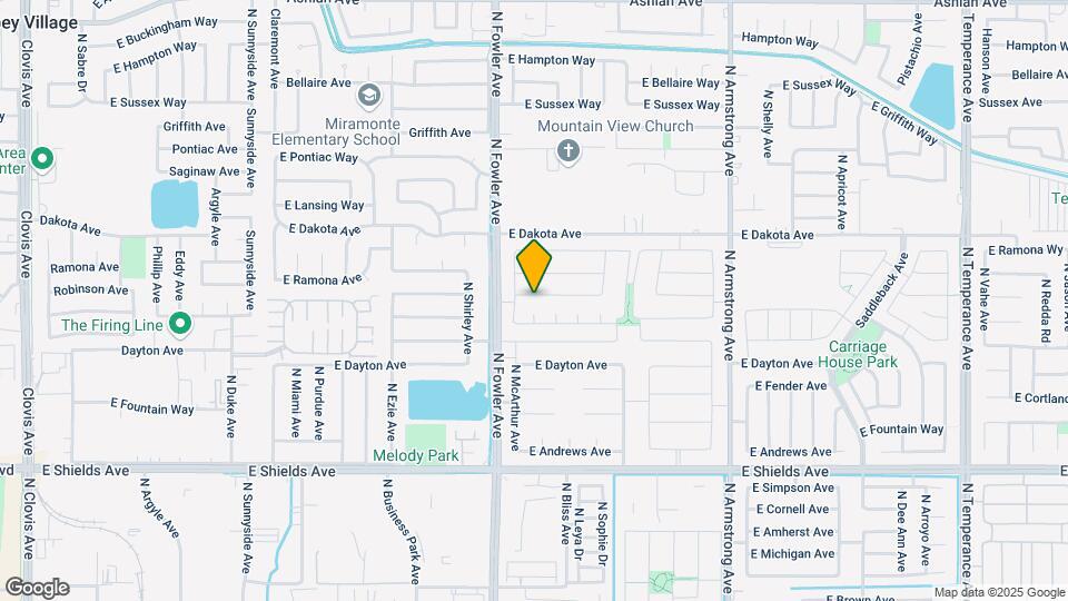 6053 E Robinson Ave Mapa y Detalles de la Ubicación