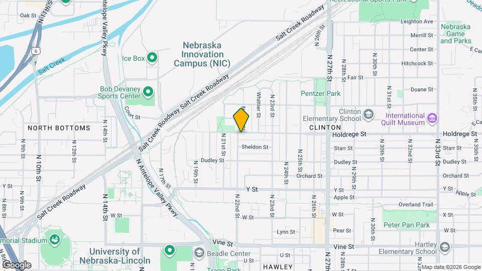 2205 Holdrege St Map and Location Details