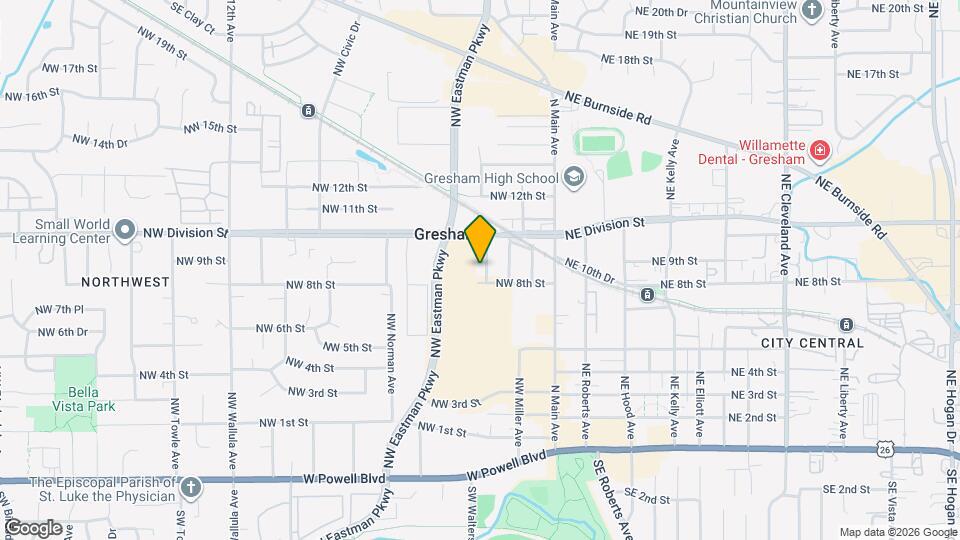 827 NW Victoria Ave Map and Location Details