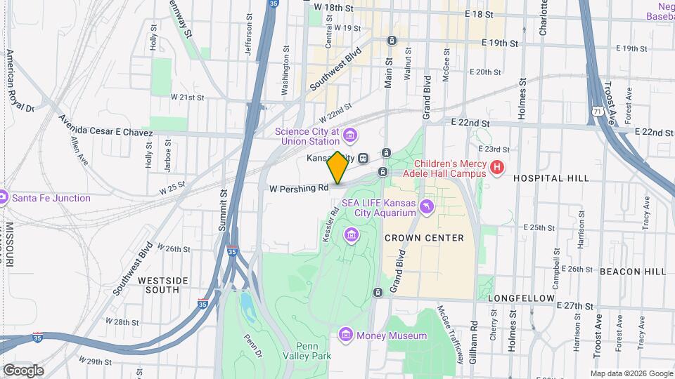 Pershing Building Mapa y Detalles de la Ubicación