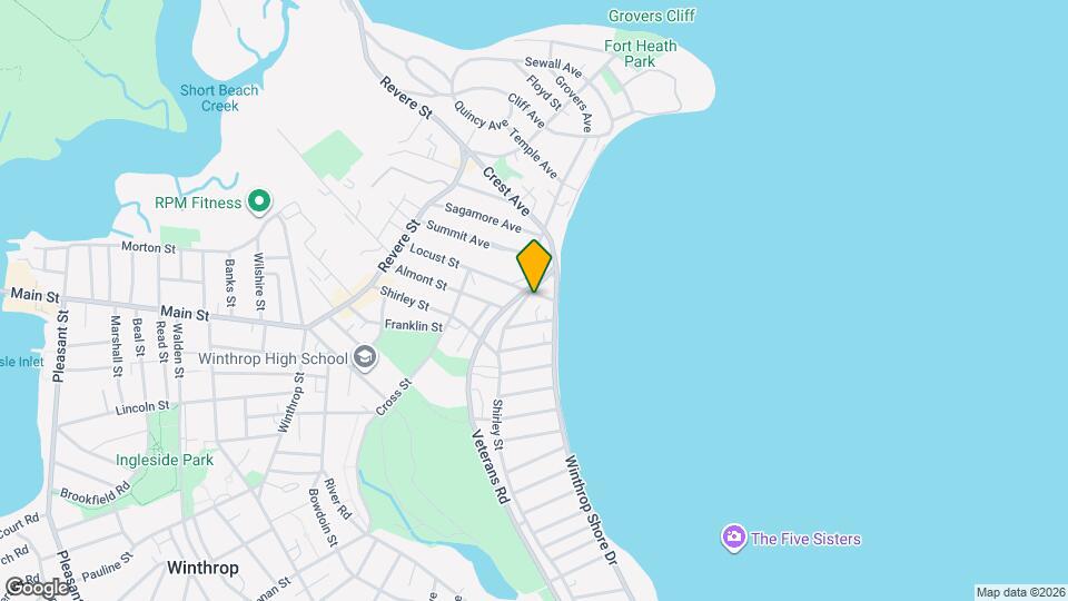 149 Locust St, Unit R Map and Location Details