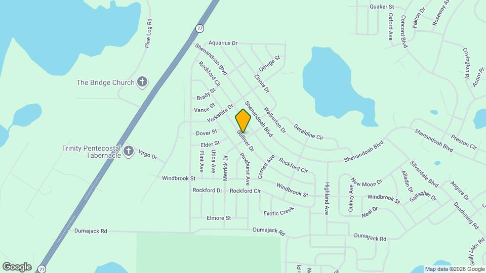 4103 Gulliver Dr Map and Location Details