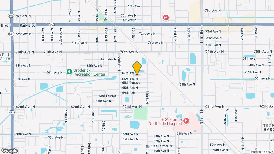 5571 66th Ave N Map and Location Details