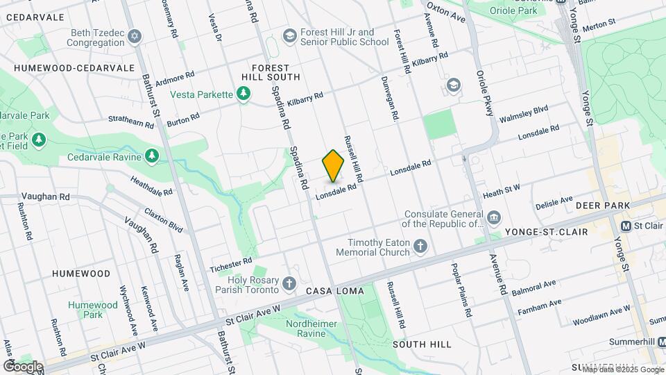 310-310 Lonsdale Rd Map and Location Details