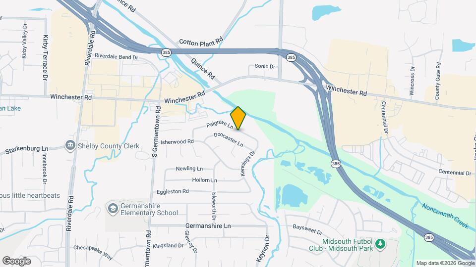 7411 Palgrave Ln Map and Location Details