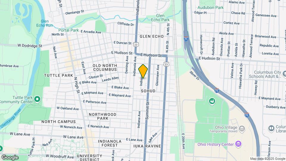 2396 Indiana Ave Map and Location Details