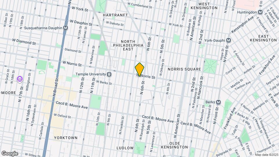 1947 N Marshall St, Unit 3 Mapa y Detalles de la Ubicación