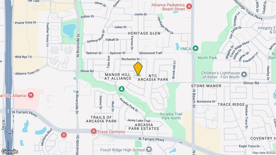 9001 Heartwood Dr Map and Location Details