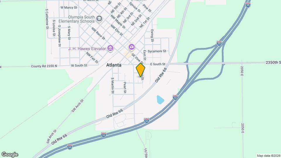 608 SE Vine St Map and Location Details