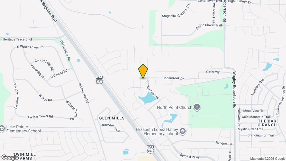 8420 Hollymead Ln Map and Location Details