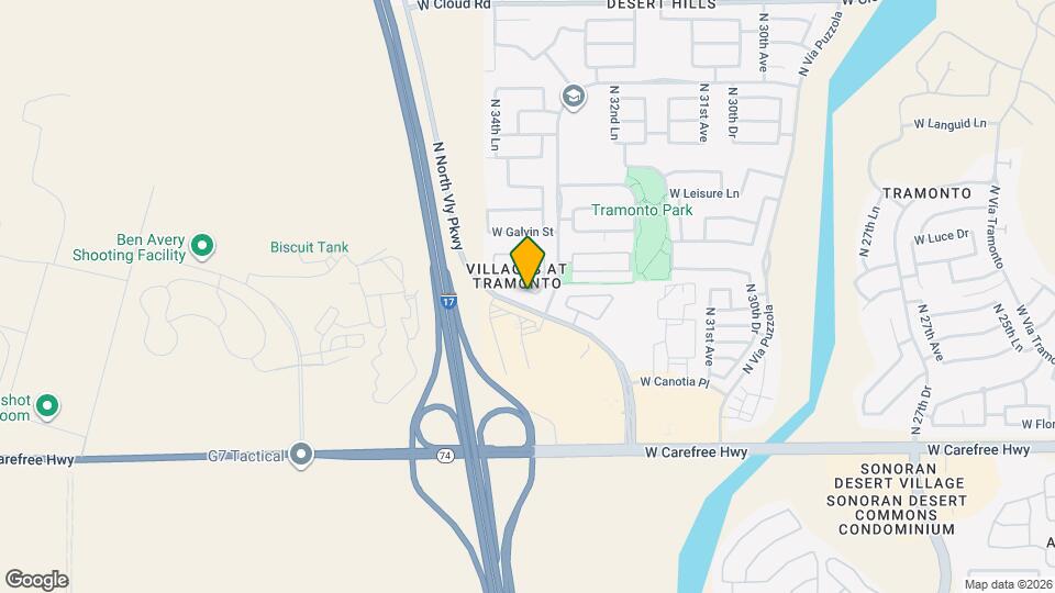 3419 W Darien Way Map and Location Details