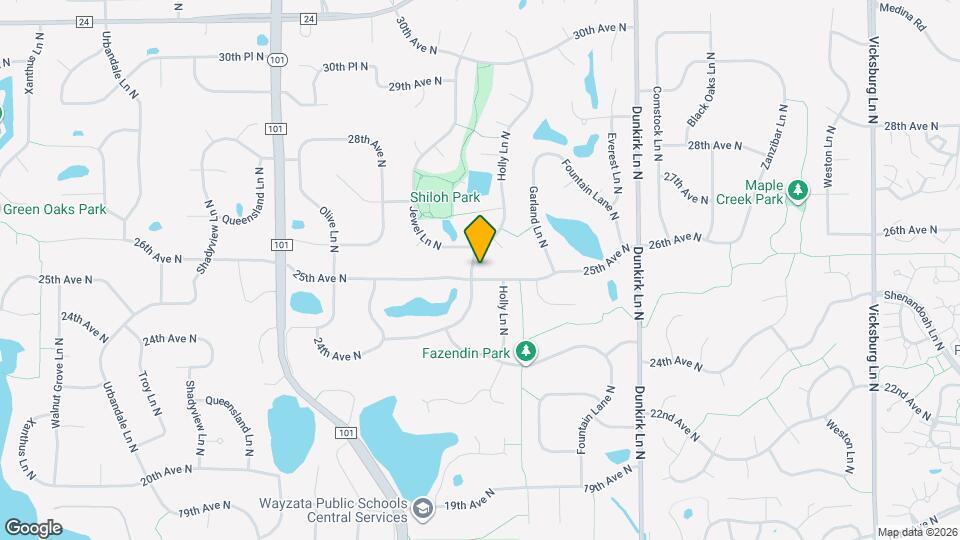 17210 25th Ave N Map and Location Details