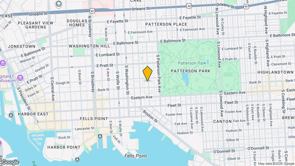 328 S Collington Ave Map and Location Details