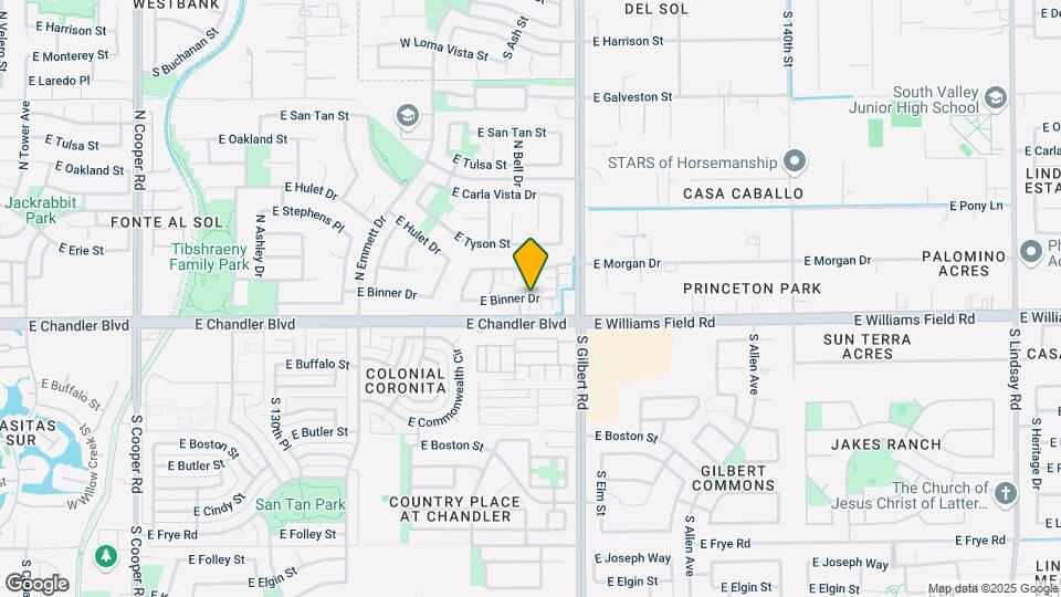 2888 E Binner Dr Map and Location Details