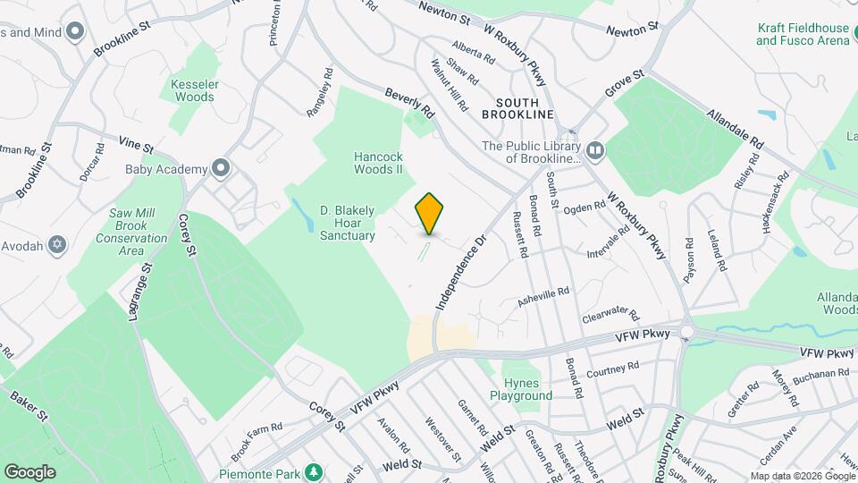 87 Sherman Rd Map and Location Details