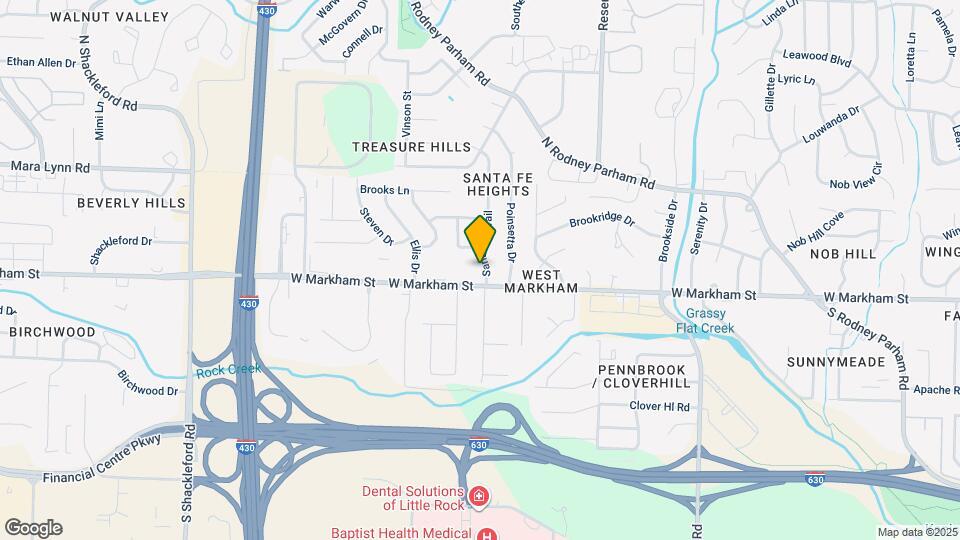 104 Santa Fe Trail Map and Location Details