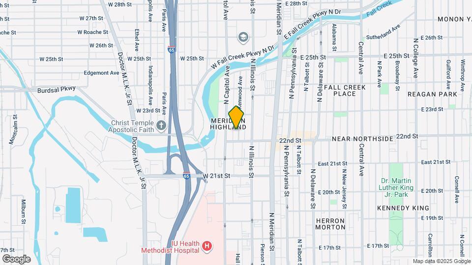 2224 N Kenwood Ave Map and Location Details