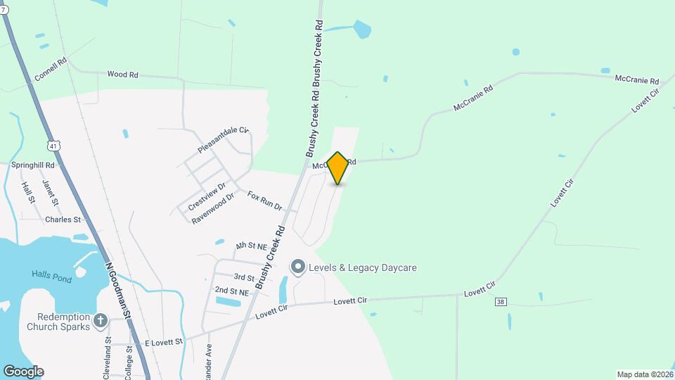 606 Briarcliff Cir Map and Location Details