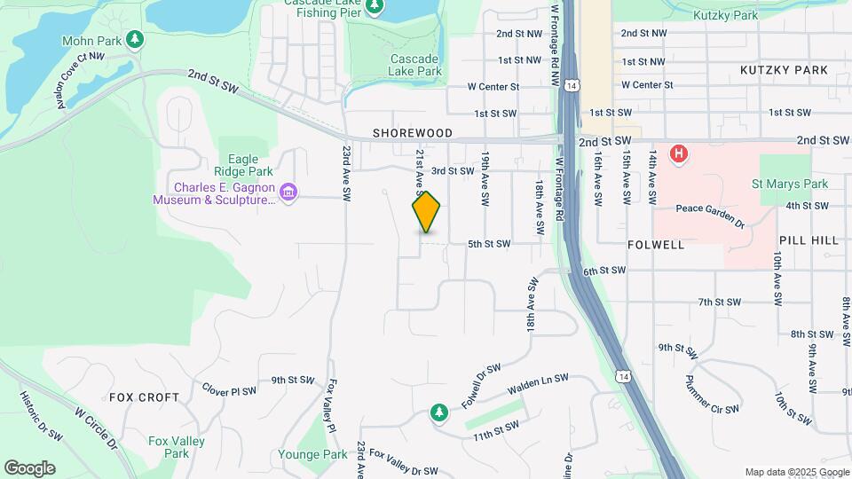 430 21st Ave SW Map and Location Details