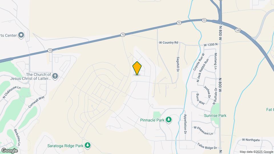 1313 W Caine Dr Mapa y Detalles de la Ubicación